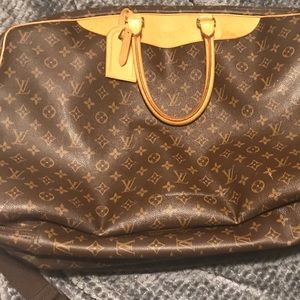 Louis Vuitton Alize Monogram Unisex Travel Bag